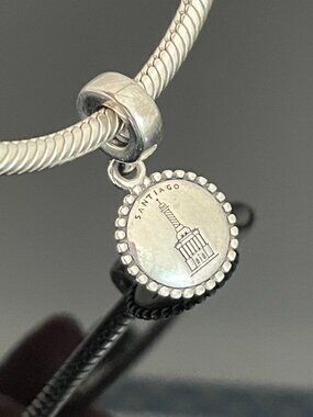 Original Pandora Santiago Republic Dominicana Pendant